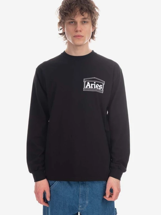 Zdjęcie produktu Aries longsleeve bawełniany Temple LS Tee