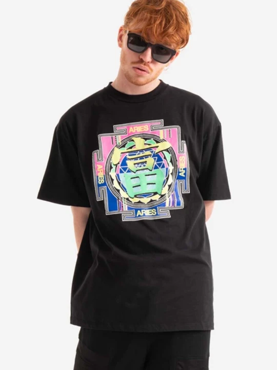 Zdjęcie produktu Aries t-shirt bawełniany Gong Temple SS Tee