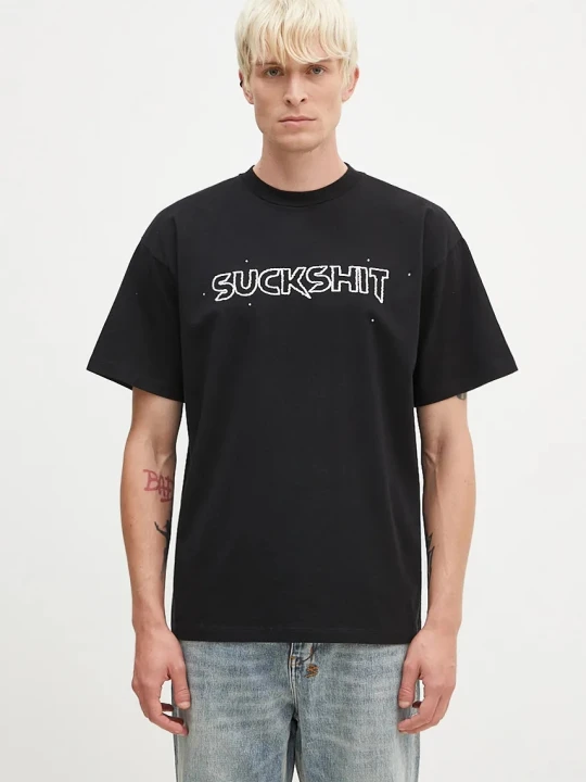 Zdjęcie produktu Aries t-shirt bawełniany Suckshit SS Tee