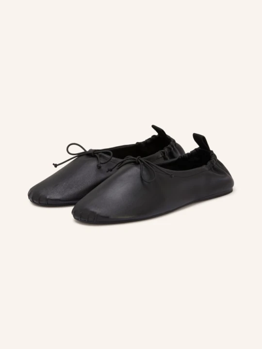Zdjęcie produktu Arket Baleriny schwarz CZARNY