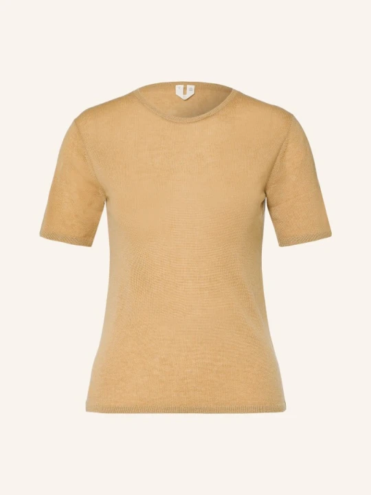 Zdjęcie produktu Arket Dzianinowa Koszulka Z Dzianiny Kaszmirowej beige