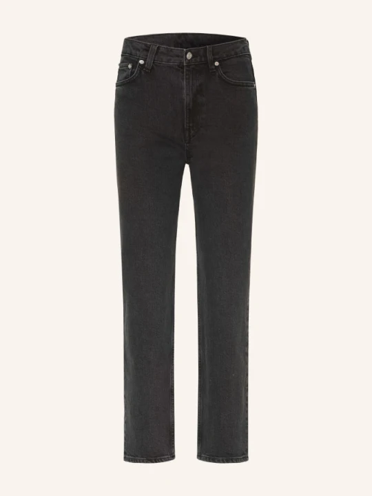 Zdjęcie produktu Arket Dżinsy Z Podwiniętymi Nogawkami schwarz 026 Denim Black Dark