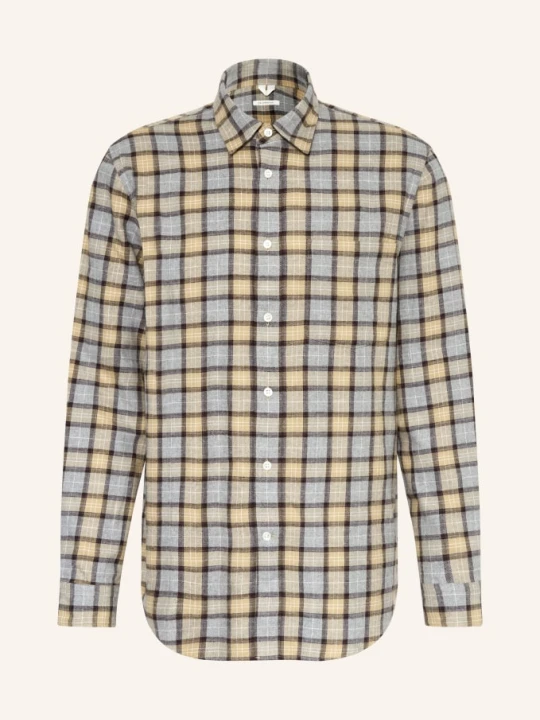 Zdjęcie produktu Arket Koszula Flanelowa O Luźnym Kroju beige
