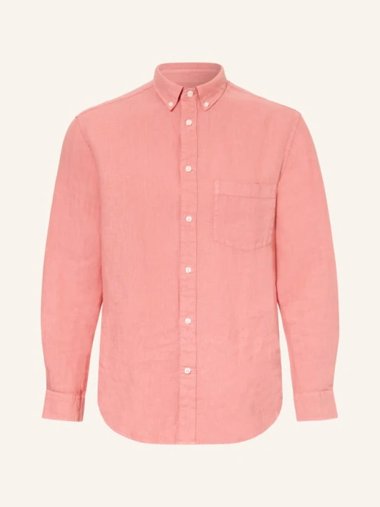 Zdjęcie produktu Arket Koszula Lniana Balmar Relaxed Fit rot JASNOCZERWONY