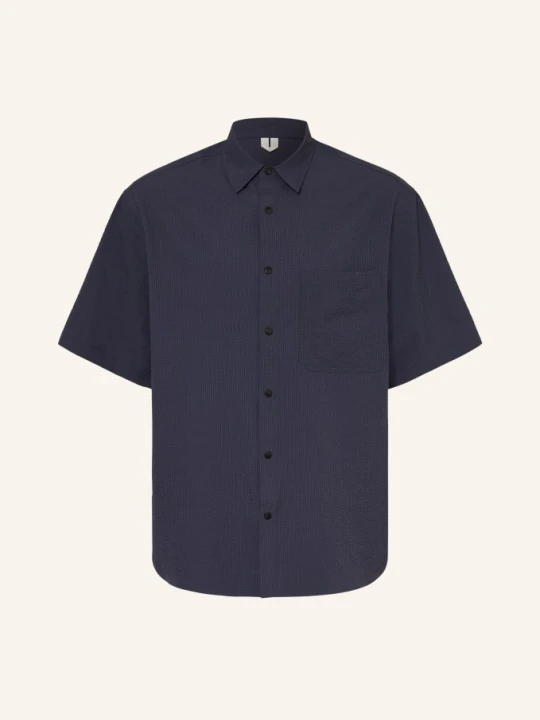 Zdjęcie produktu Arket Koszula Z Krótkim Rękawem Svenjoran Comfort Fit blau GRANATOWY