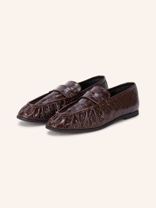 Zdjęcie produktu Arket Penny Loafers braun CIEMNOBRĄZOWY