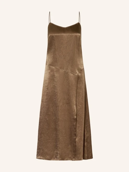 Zdjęcie produktu Arket Satyna Sukienka braun KHAKI