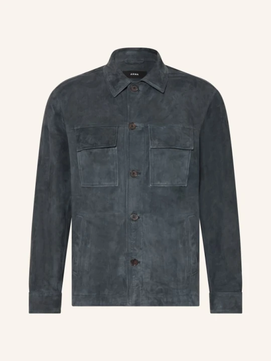Zdjęcie produktu Arma Overjacket Ze Skóry Mex blau GRANATOWY