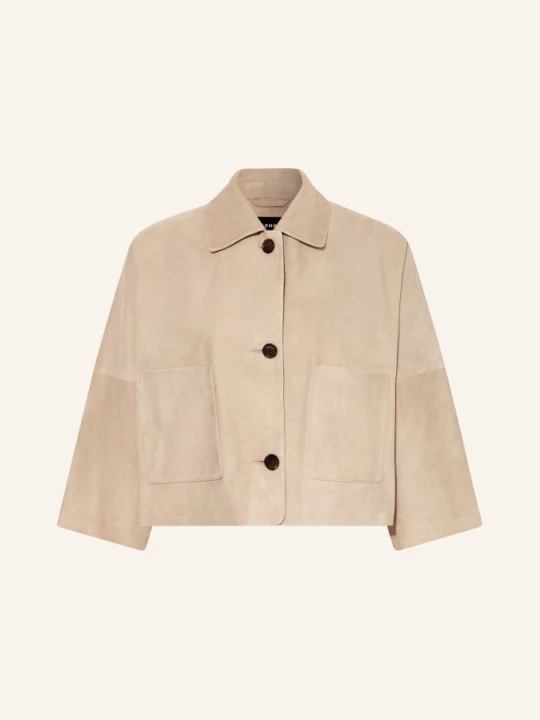 Zdjęcie produktu Arma Skórzana Kurtka Z Rękawami 3/4 beige JASNOBRĄZOWY