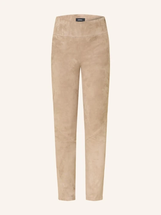 Zdjęcie produktu Arma Skórzane Legginsy beige