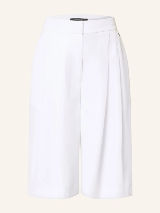Zdjęcie produktu Armani Exchange Bermudy Z Plisami weiss BIAŁY