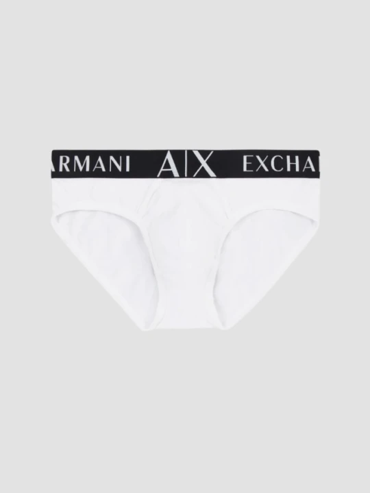 Zdjęcie produktu ARMANI EXCHANGE Białe slipy, Rozmiar L