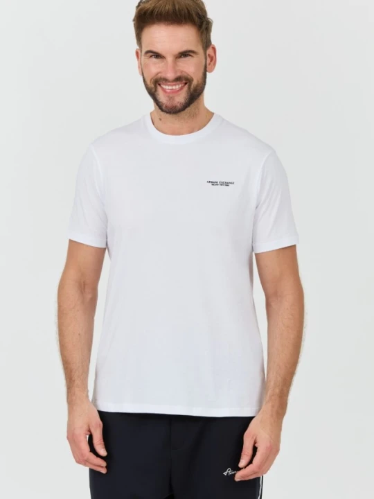 Zdjęcie produktu ARMANI EXCHANGE Biały męski t-shirt, Rozmiar XL