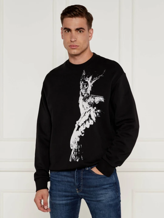 Zdjęcie produktu Armani Exchange Bluza | Loose fit czarny