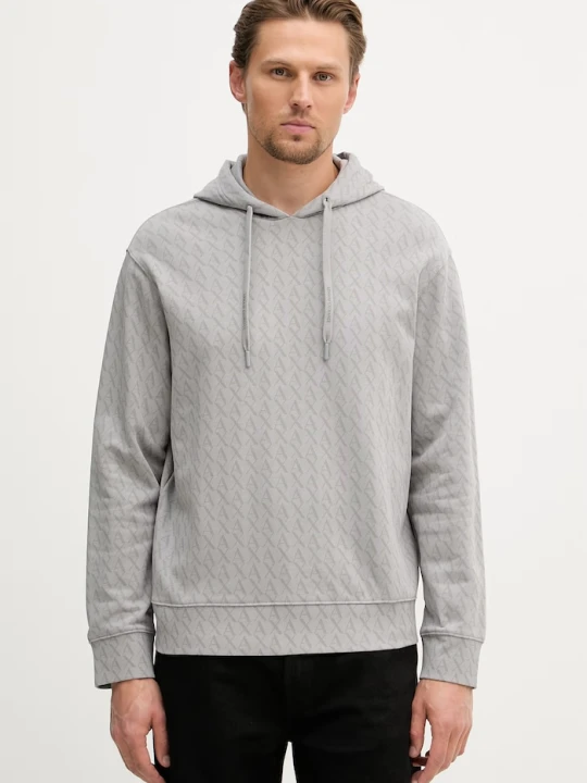 Zdjęcie produktu Armani Exchange bluza męska bawełniana szary