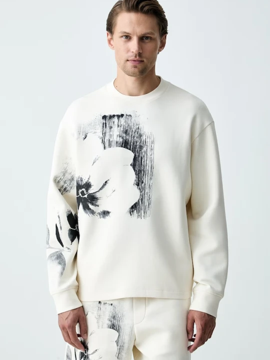 Zdjęcie produktu Armani Exchange bluza męska beżowy