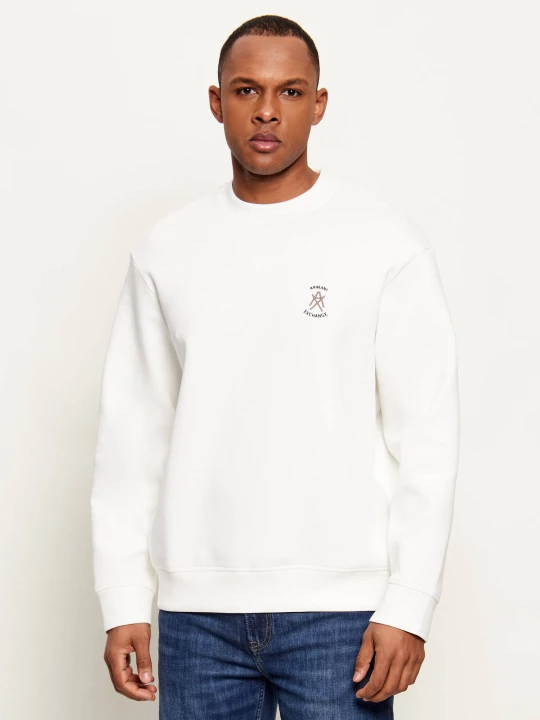 Zdjęcie produktu Armani Exchange Bluza | Regular Fit ecru