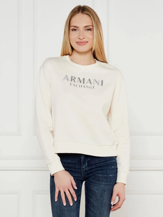 Zdjęcie produktu Armani Exchange Bluza | Regular Fit ecru