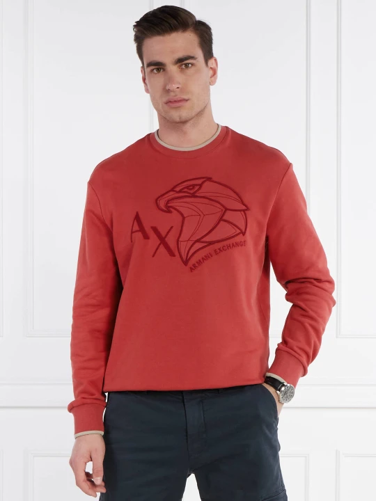 Zdjęcie produktu Armani Exchange Bluza | Regular Fit bordowy