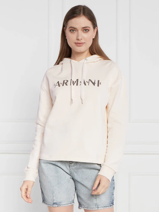 Zdjęcie produktu Armani Exchange Bluza | Regular Fit kremowy