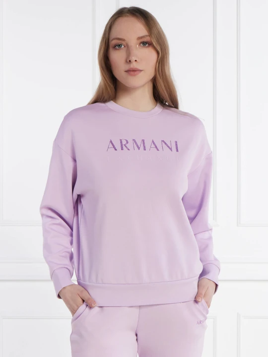 Zdjęcie produktu Armani Exchange Bluza | Relaxed fit lawendowy