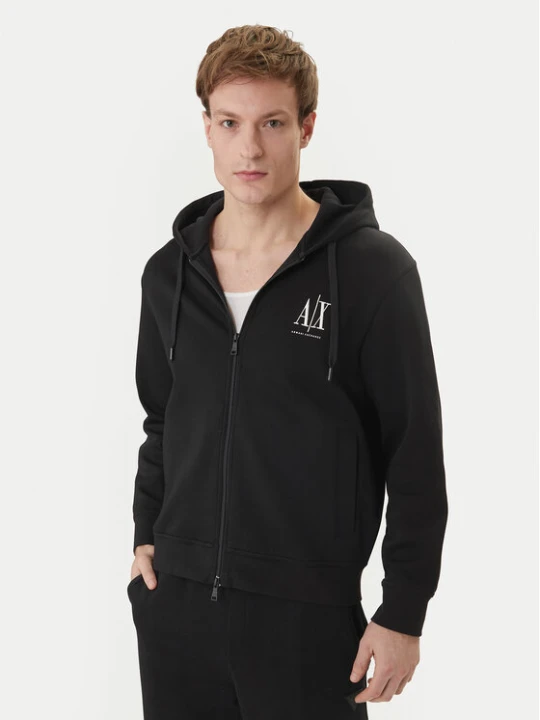 Zdjęcie produktu Armani Exchange Bluza XM000371 AF10818 UC001 Czarny Regular Fit