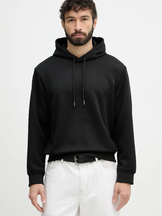 Zdjęcie produktu Armani Exchange bluza z kapturem męska czarny