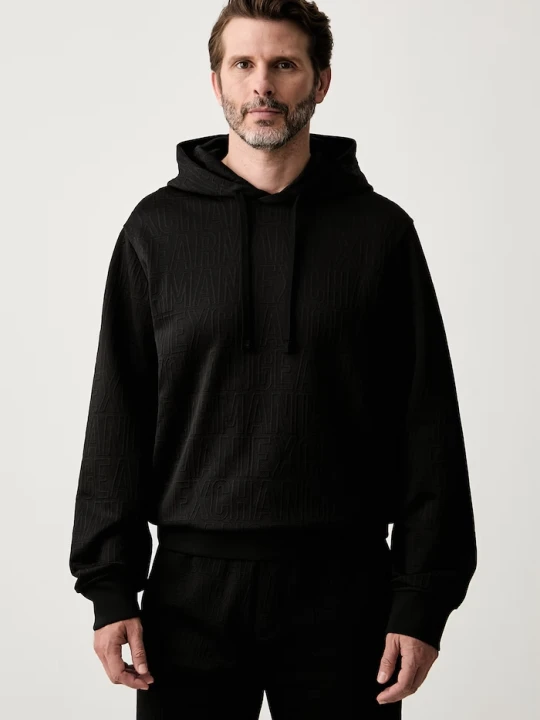 Zdjęcie produktu Armani Exchange bluza z kapturem męska czarny