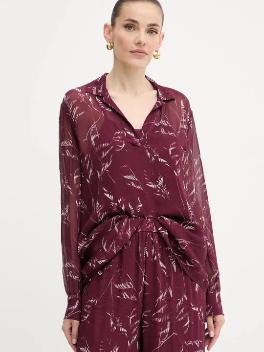 Zdjęcie produktu Armani Exchange bluzka bordowy