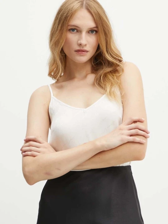 Zdjęcie produktu Armani Exchange bluzka beżowy