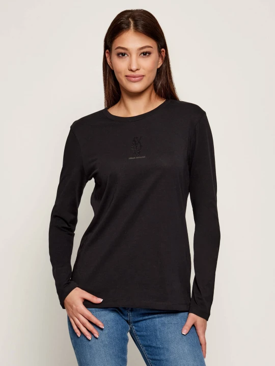 Zdjęcie produktu Armani Exchange Bluzka | Regular Fit czarny