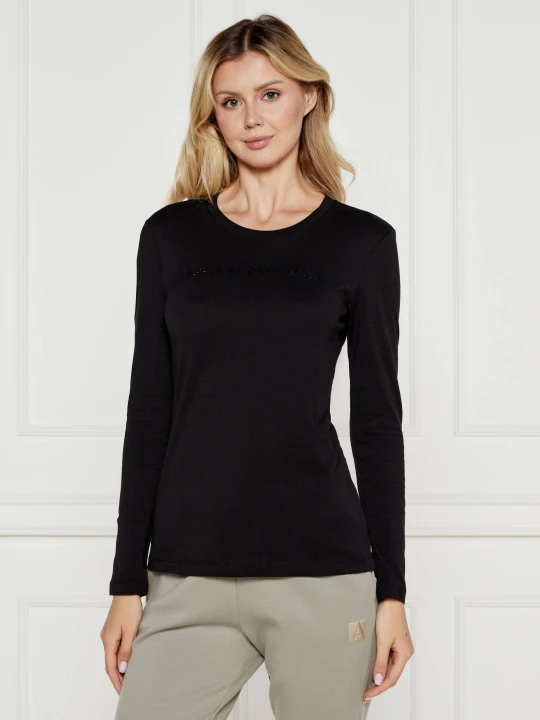Zdjęcie produktu Armani Exchange Bluzka | Regular Fit czarny