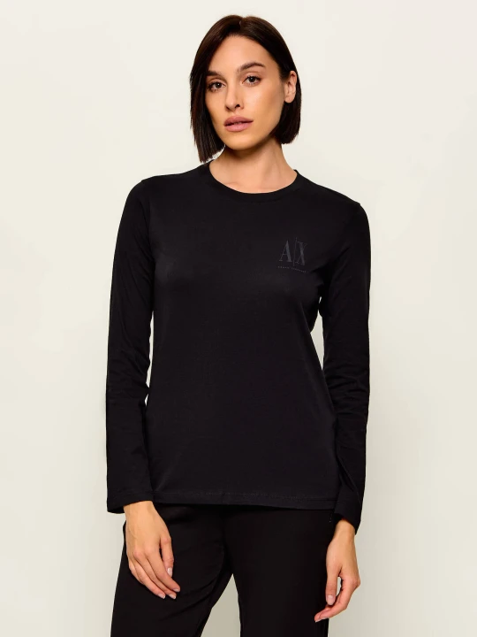 Zdjęcie produktu Armani Exchange Bluzka | Regular Fit czarny