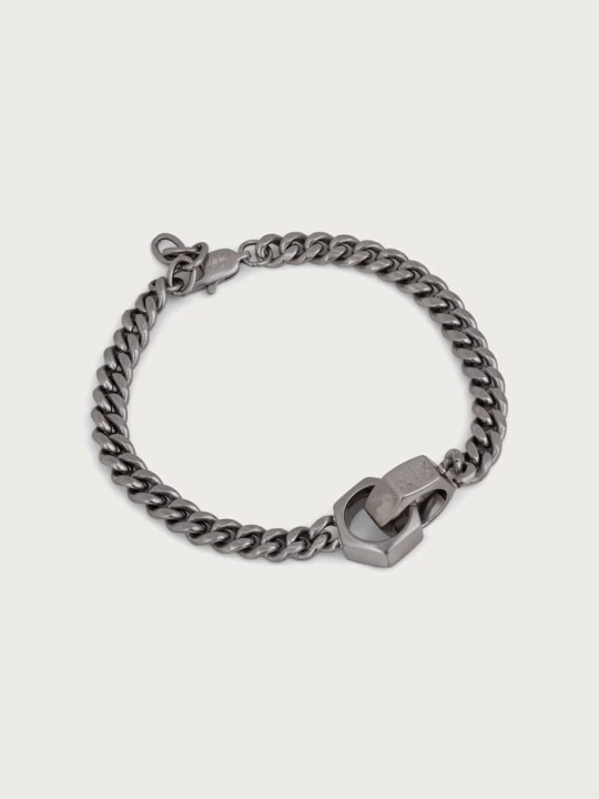 Zdjęcie produktu Armani Exchange bransoletka męska ze stali nierdzewnej Classic srebrny
