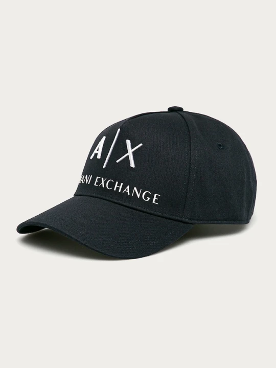 Zdjęcie produktu Armani Exchange czapka granatowy