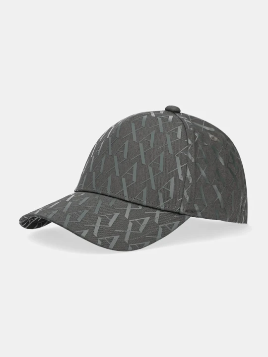 Zdjęcie produktu Armani Exchange baseball cap męska bawełniana zielony