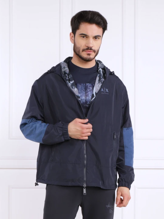 Zdjęcie produktu Armani Exchange Dwustronna kurtka | Regular Fit granatowy
