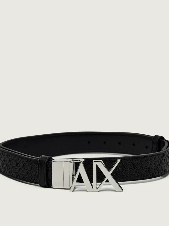 Zdjęcie produktu Armani Exchange Dwustronny pasek czarny