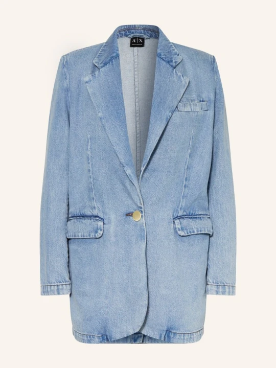 Zdjęcie produktu Armani Exchange Dżinsowa Marynarka blau NIEBIESKI