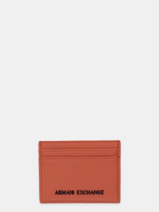Zdjęcie produktu Armani Exchange etui na karty pomarańczowy