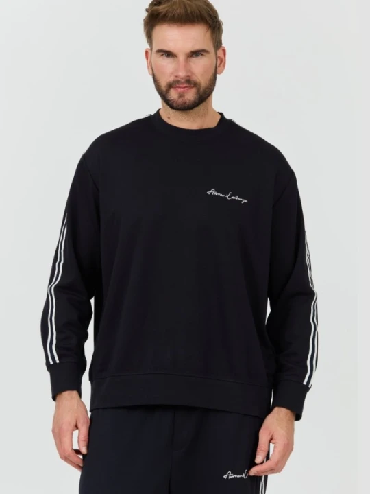 Zdjęcie produktu ARMANI EXCHANGE Granatowa męska bluza, Rozmiar XL Niebieski