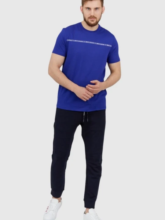 Zdjęcie produktu ARMANI EXCHANGE Granatowe męskie spodnie dresowe, Rozmiar XXL Niebieski