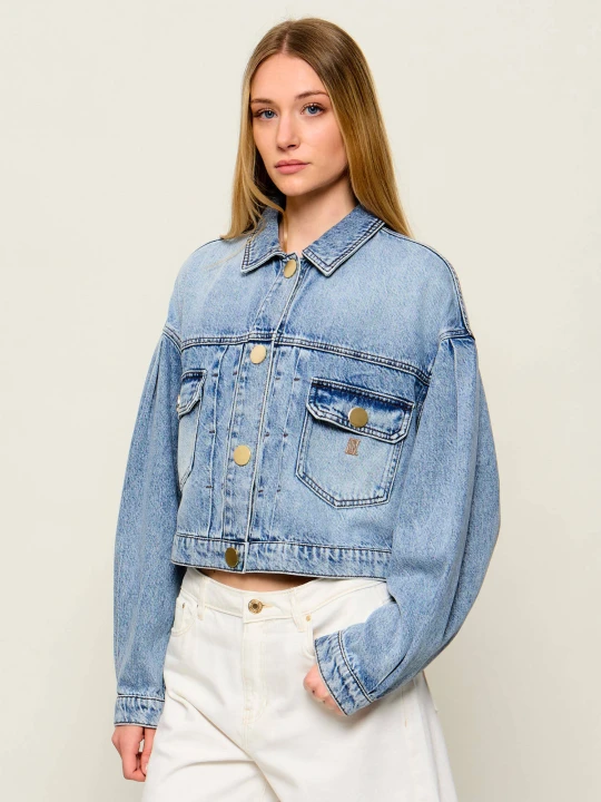 Zdjęcie produktu Armani Exchange Jeansowa kurtka | Regular Fit niebieski