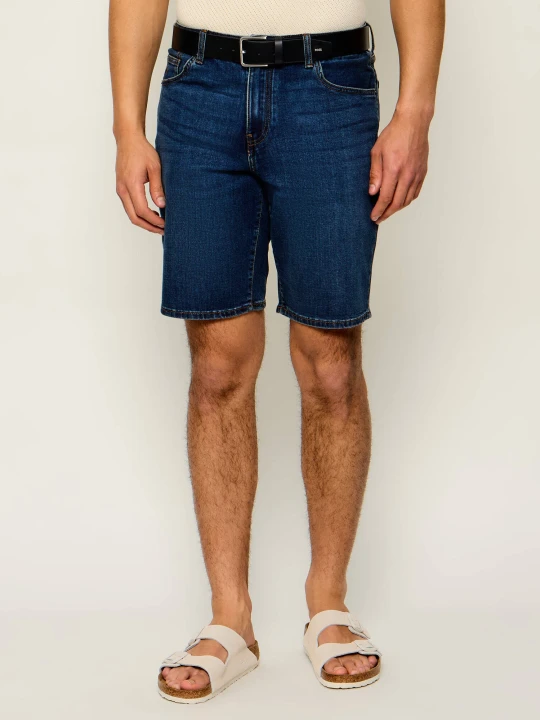 Zdjęcie produktu Armani Exchange Jeansowe szorty J65 | Slim Fit granatowy