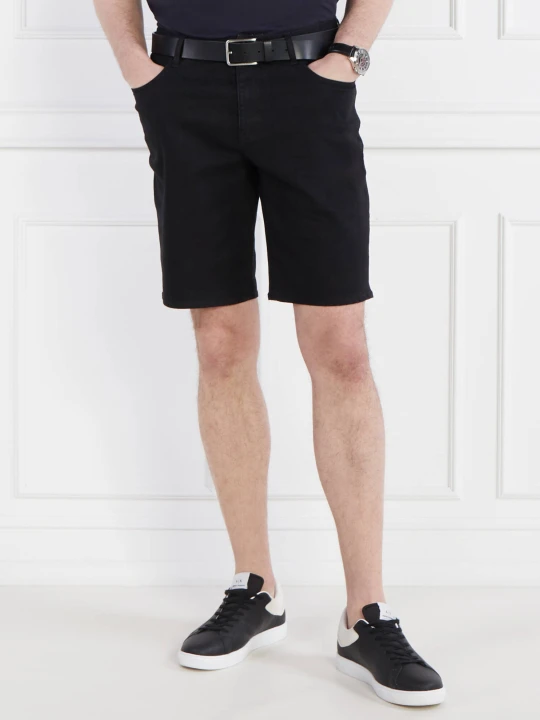 Zdjęcie produktu Armani Exchange Jeansowe szorty | Slim Fit czarny