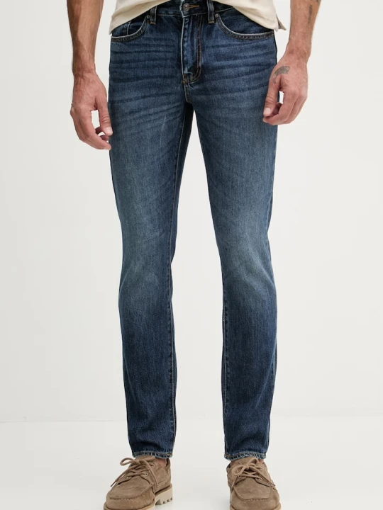 Zdjęcie produktu Armani Exchange jeansy slim fit męskie granatowy