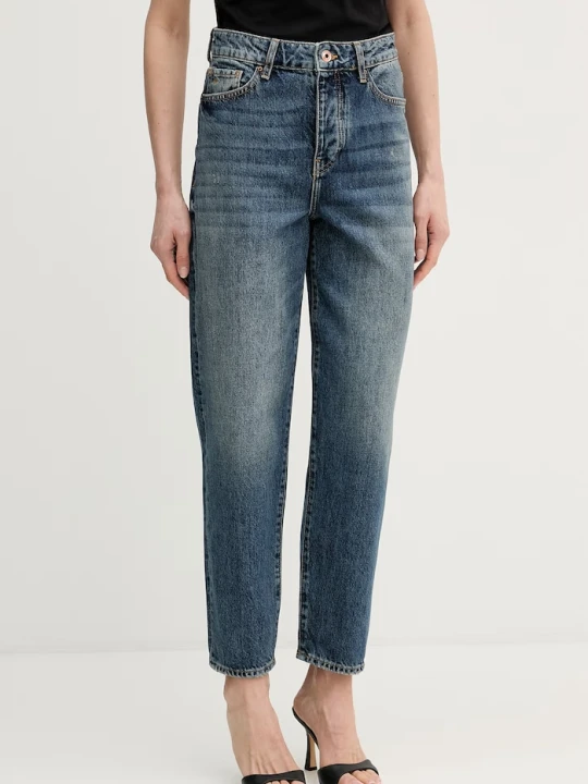 Zdjęcie produktu Armani Exchange jeansy carrot damskie niebieski