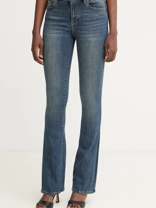 Zdjęcie produktu Armani Exchange jeansy flare damskie niebieski