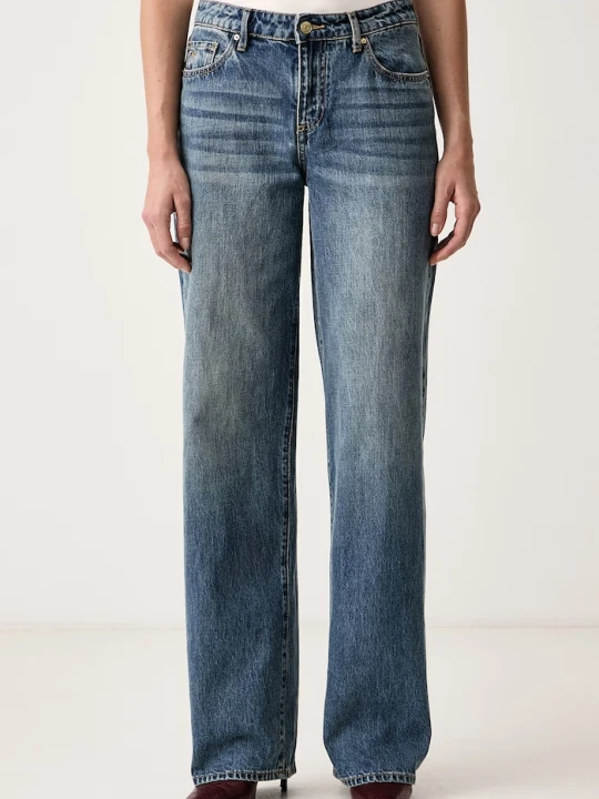 Zdjęcie produktu Armani Exchange jeansy relaxed fit damskie niebieski