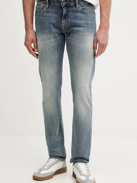 Zdjęcie produktu Armani Exchange jeansy skinny męskie granatowy